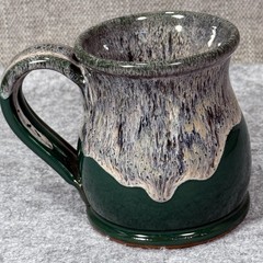 Deneen Pottery Maple Hill Manor Mug 4″ Handthrown USA 2008 Kentucky Ceramic Cup