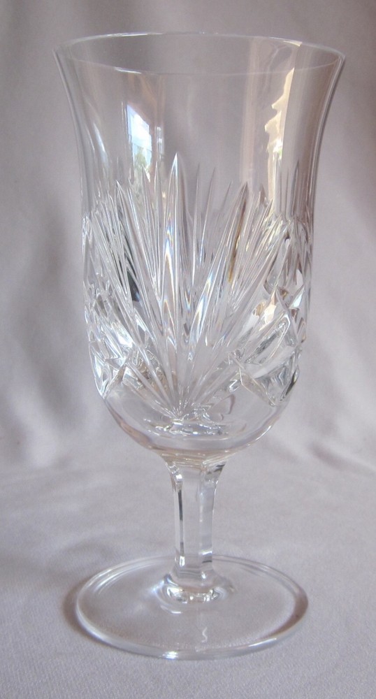 Iced Tea Glass Goblet Gorham Crystal Cherrywood (Nachtmann Nierstein) 6 3/4″