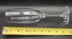 Mikasa «Stephanie» Fluted Champagne Glasses 8 1/2″ Crystal Swirl Optic-TWO (2)