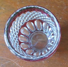 Westmoreland Waterford Ruby Bowl Flat 4” Juice Glass/Tumbler(s)