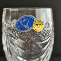 Elegant and Modern Crystal Sherry Glass – 2.5oz, 70ml, Russian Cut, Set of 6