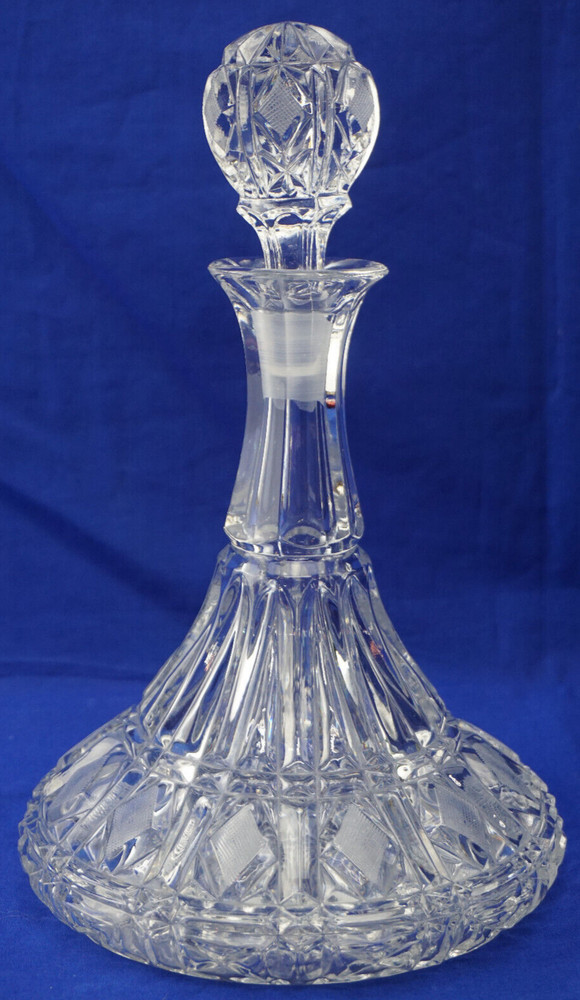 Ships Decanter UNK8527 8 1/4″, with Stopper, 11″ (G21)