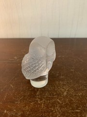 4 Crystal Owls Lalique Model 1 (Price Per Unit)