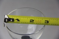 2 CAMBRIDGE Glass Company Ebony Black Statuesque Nude Stem Cocktail Wine Glasses