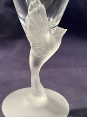 Sasaki Crystal Wings Clear 7 1/2in. Water Goblets Set of 2