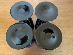 Duncan Miller Ripple Call of the Wild Silver Overlay Tumblers, Set of 4