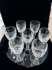 RARE WATERFORD»KILCASH»WATER GOBLET, 5 1/4″H, EXCELLENT CONDITION, 7 AVAILABLE