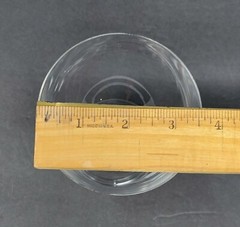 Set Of 8 Vintage St Lambert Nevel Water Goblets With Square Cube Stem MCM