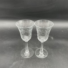 Lenox Castle Garden 6.75” Wine Glass x2