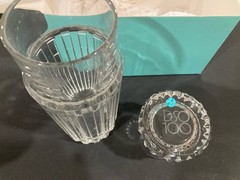 Rare Tiffany & Co Crystal Carafe and Tumbler Set-100th Dallas Symphony Orchestra