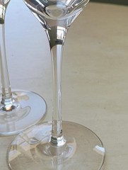 4 Excellent Waterford Robert Mondavi Crystal Wine Glasses 9 5/8″ Tall 3″…