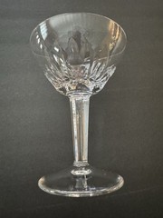 Royal Leerdam Netherland Cut Crystal Rubato Clear 5-1/8″ Champagne Tall Sherbet