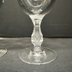 Set of 3 Tiffin-Franciscan Mirage Water Goblets 6.75”