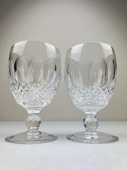 Set of 6 Waterford Crystal Colleen Short Stem Wine Water Goblets 5 1/8’’ Ireland
