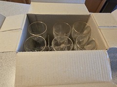 Lenox – Debut Gold Trim – Wine Glasses 7 3/8″. SET OF 6. Never Used In Box.