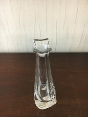 Daum Nancy Crystal Soliflore Vase Height: 17Cm