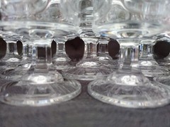 Vintage Cristal DArques Versailles Wine Water Glasses Goblets 18 Piece Set
