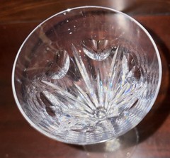 1 Waterford Cut Glass Heart Love Toasting Champagne Flute