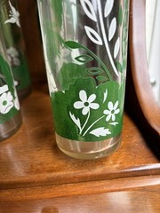 Set Of 8 Vintage 7″ Libbey Tropical Tiki Drinking Tom Collins Glasses