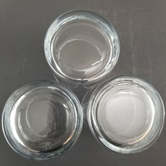 Set of 3 Libbey Hudson Rocks 11 Oz Clear Scotch Whiskey Glasses Barware 3.5″