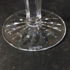WATERFORD LISMORE CHAMPAGNE GLASS, Cut Lead Crystal, 4 1/8″, 6 oz, IRELAND