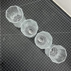 Cristal D’Arques Longchamp 12oz 5.25” Crystal Glass, Set of 4