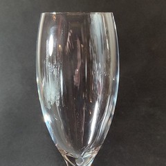 DOM PERIGNON CHAMPAGNE FLUTES, Blown Lead Crystal, 9 1/4″, 8 Oz, FRANCE, 2PCS