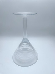 Crate & Barrel Crystal Rhythm Pattern Martini Glass 7″ x 4 3/8″ 10oz Retired B94