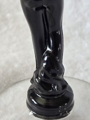 Cambridge Glass Statuesque #3011 Ebony Nude Stems Cocktail Glass