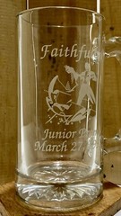 Beer Stein 12 Ounce Junior Prom 1992 Eclectic Glass / Mug Collections