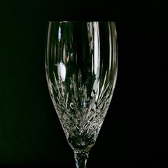 GALWAY O’HARA CHAMPAGNE FLUTE, Cut Lead Crystal, 8 1/2″, 8 Oz, Made in IRELAND