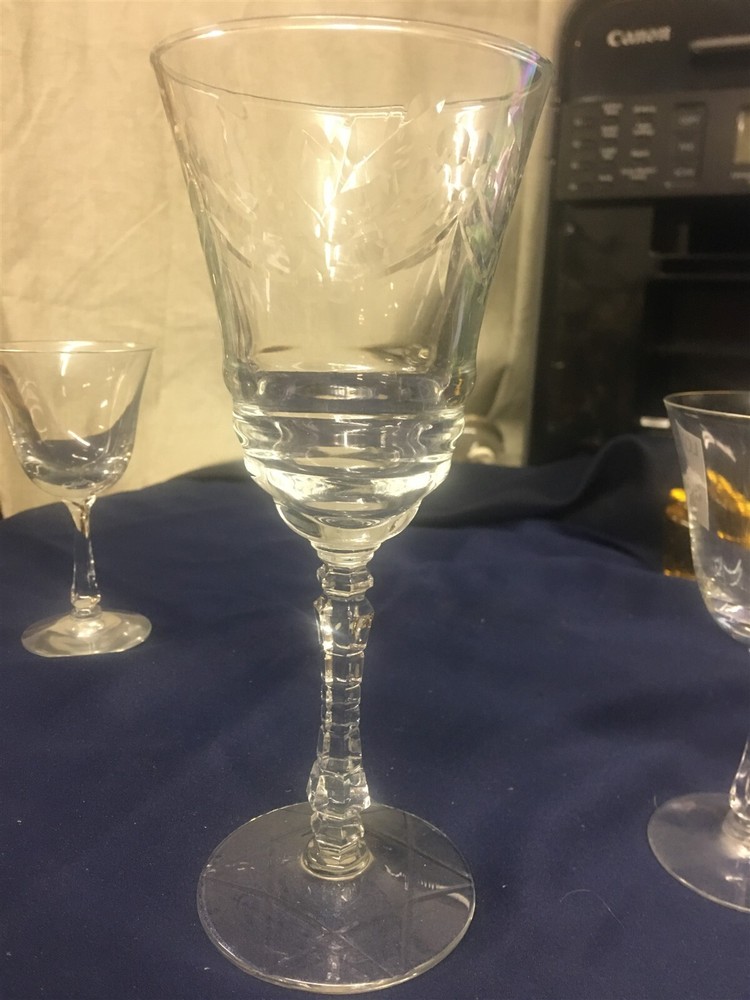 Rock Sharpe Arctic Rose 5-7/8″ Water Goblet