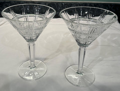 Marquis by Waterford martini glasses. set of 2.