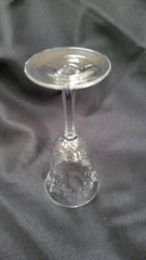 Vintage Lenox Crystal Goblet «Castle Garden» Etched Perfect Condition