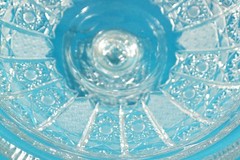 Very Rare Dresden Crystal Compote Centerpiece/Punch Bowl 11 3/4″ D Germany