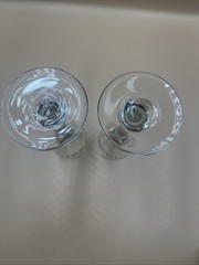 Lot Of 2 2011 Champagne Flutes Glasses