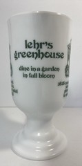 Vintage Set of 4 each Lehr’s Greenhouse California Milk Glass Tea Coffee Mug