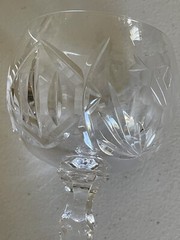 4 BAYEL “ PARIS ROSE” WINE CRYSTAL GLASSES 7,75” 8 OZ FRANCE