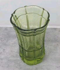 Collete Green Highball Glass By Juliska Discontinued Rare 5″ Tumbler