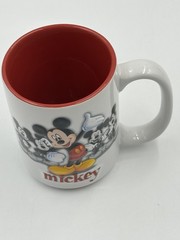 Disney Parks Disneyland Resort Mickey Mouse Red Interior Ceramic Coffee Tea Mug