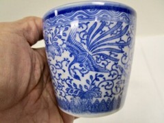 Staffordshire Blue Transfer – Peacocks Design Glass