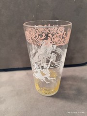 Vintage Hazel Atlas “Americana” Series Drinking Glasses Set Of 5. P5