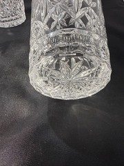 (6) SHANNON BY GODINGER OF DUBLIN CRYSTAL DOUBLE OLD FASHIONED WHISKEY GLASSES