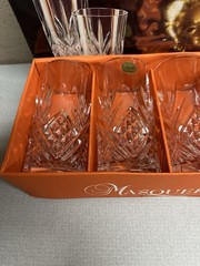 4 Cristal D’Arques MASQUERADE 12.25 oz. Hi-Ball Mix Drink Glasses Clear Crystal