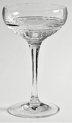 Exotic WATERFORD Mixology COCKTAIL/MARTINI Coupes * SET of 4 STEMS * NIB NOS