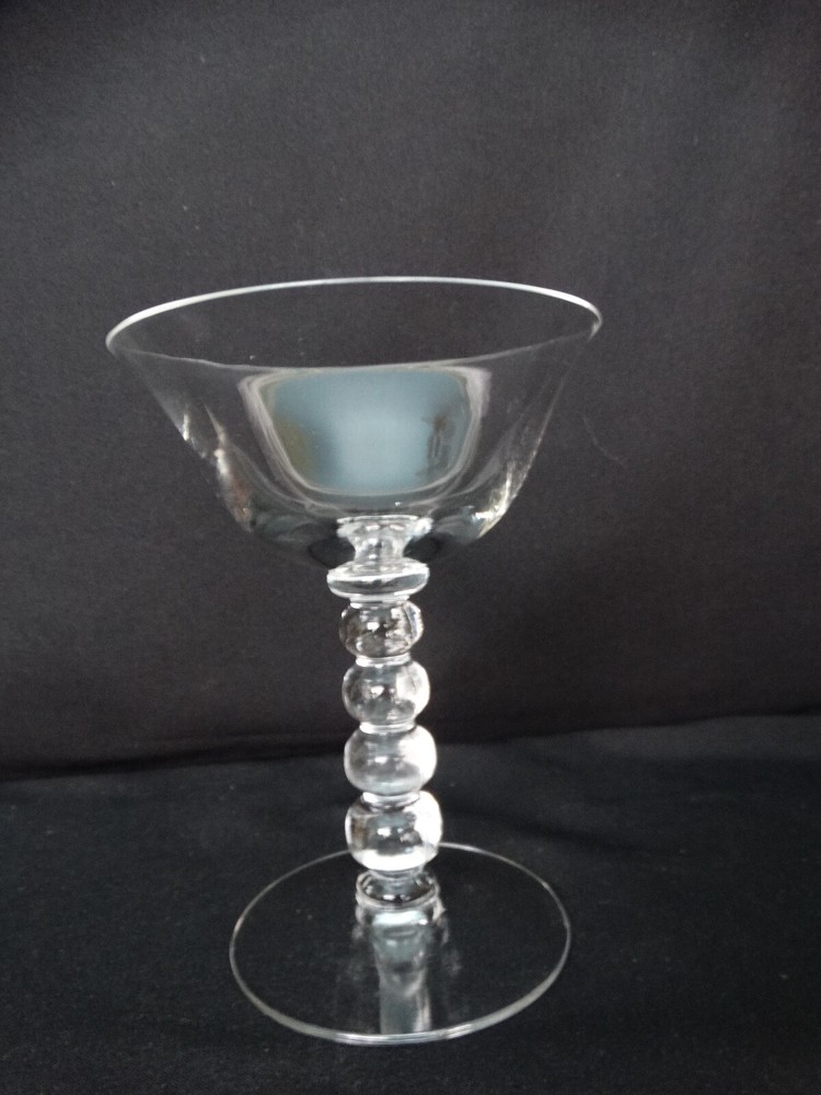 Imperial Clear Glass Candlewick Tall Sherbet 5.4 Ounce Very Good Used Condition