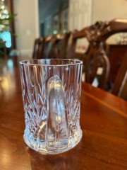 Crystal Mug Cup CRISTAL D’ARQUES DURAND Chantilly Taille Beaugency GORGEOUS !!