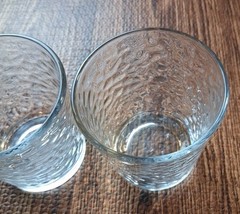 Libbey Glass Old Fashioned Rocks Glass Aztec Crystal Pattern Vintage Set Of 2