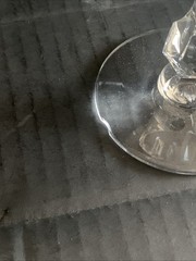 Tiffin Petite Water Goblets – 6 1/2″ Tall. Set Of 4 – See Description