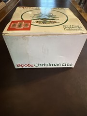 Spode Christmas Tree Double Old-Fashioned Glasses Set Of 4 USED